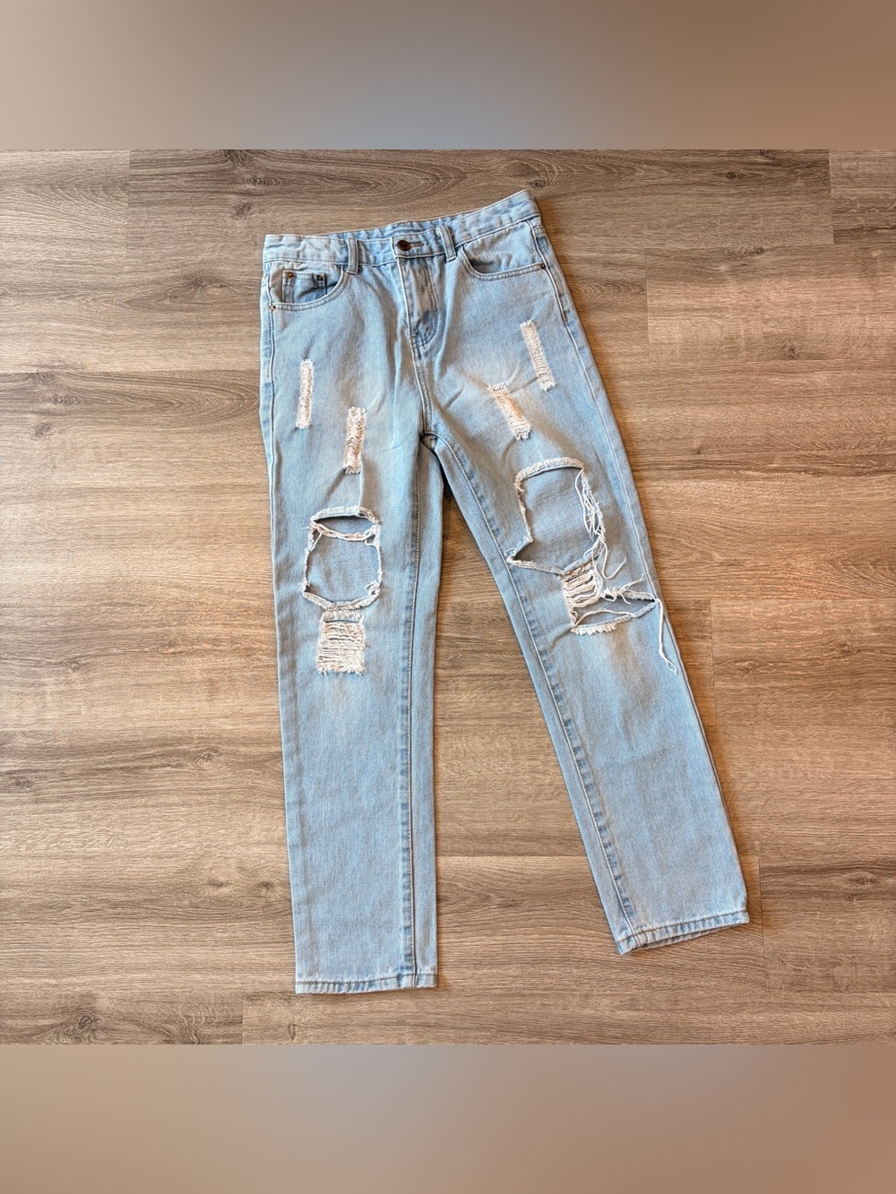 Falmer Heritage distressed denim jeans